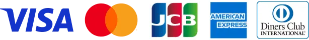 VISA / Master card / JCB / American Express / Dinners Club