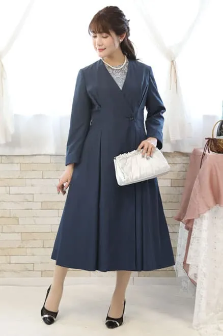 AIMER ネイビーのコート(S～M)